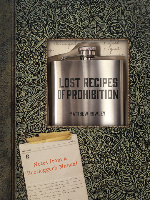 Cover image for Lost Recipes of Prohibition